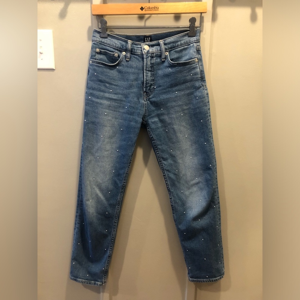 GAP studded jeans